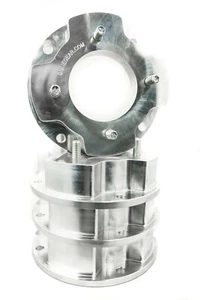 BILLET WHEEL ADAPTERS RZR 4 ON 156MM TO 4 ON 110MM 4/156 TO 4/110 SPACERS 1.75 - Picture 1 of 5