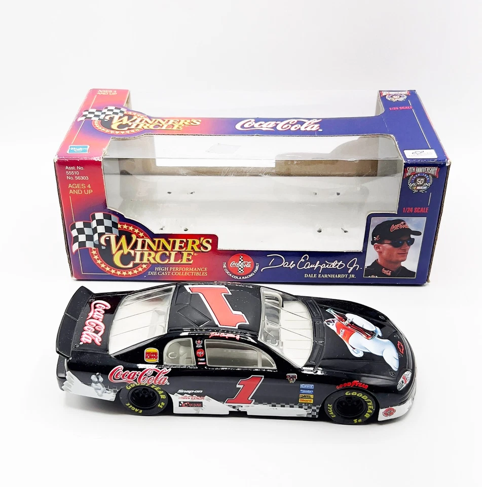Dale Earnhardt Jr #1 1998 Coca-Cola Racing NASCAR, 1:24 Hasbro Winner's Circle Foto 1 de 4