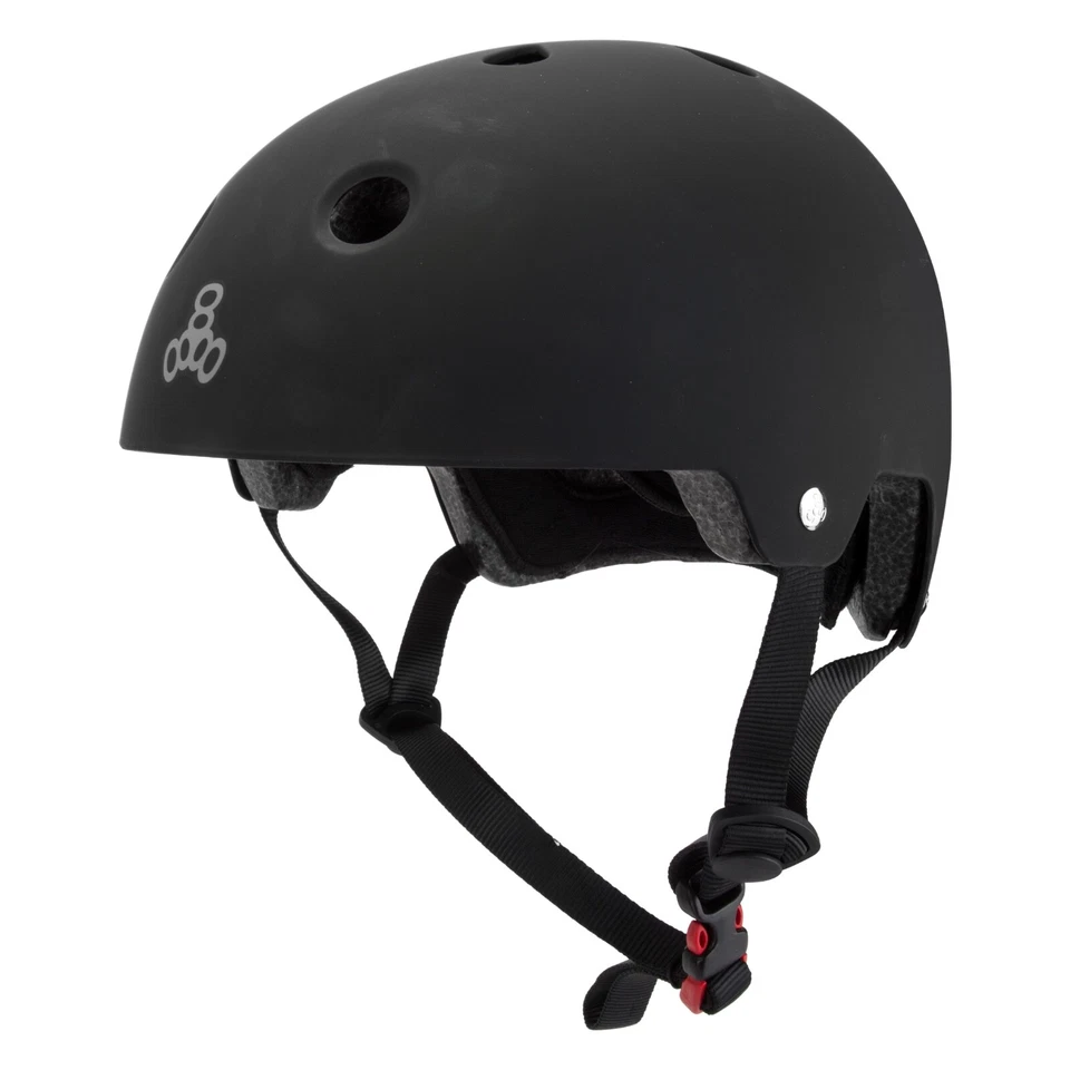 New Triple Eight Dual Certified Multi Sport Helmet Bike BMX Skate Black LG / XL - Image 1 of 1