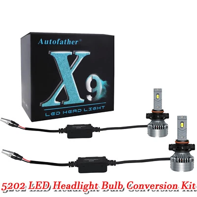 5202 LED Fog Light Bulbs White For GMC Sierra 1500 2007-2015 Yukon XL 2007-2013 - Image 1 of 4