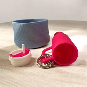 Juego de regalo vaso - Bota de silicona cambray con llavero vaso miniatura - Imagen 1 de 6