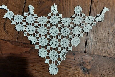 Antike Spitze Applikation Intarsien Baumwolle - Bild 1 von 2