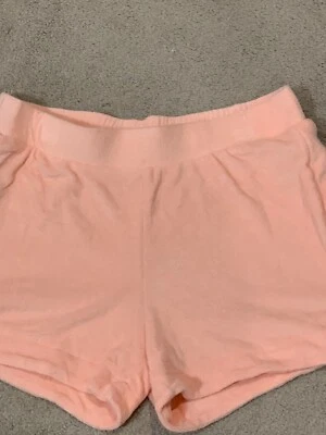 Pantalones cortos de tela de rizo de tiro medio A New Day para mujer talla mediana rubor suave nuevos con etiquetas Foto 1 de 4