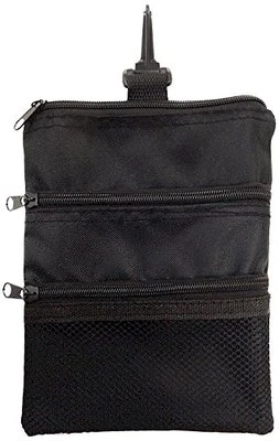 PLAYER SUPREME 3 Pocket Utility Bag/Pouch - Great For Golfers and Travelers! (47355)