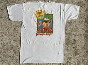 Camel Joe's Beach Club T Shirt XL Pocket Single Stitch 90s Vintage *Read* - Picture 1 of 9