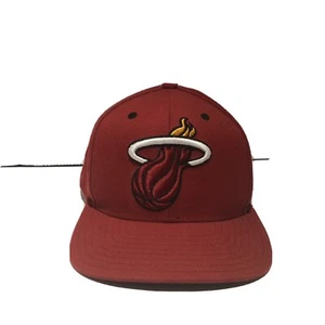 adidas red miami adjustable flat cap - Picture 1 of 4