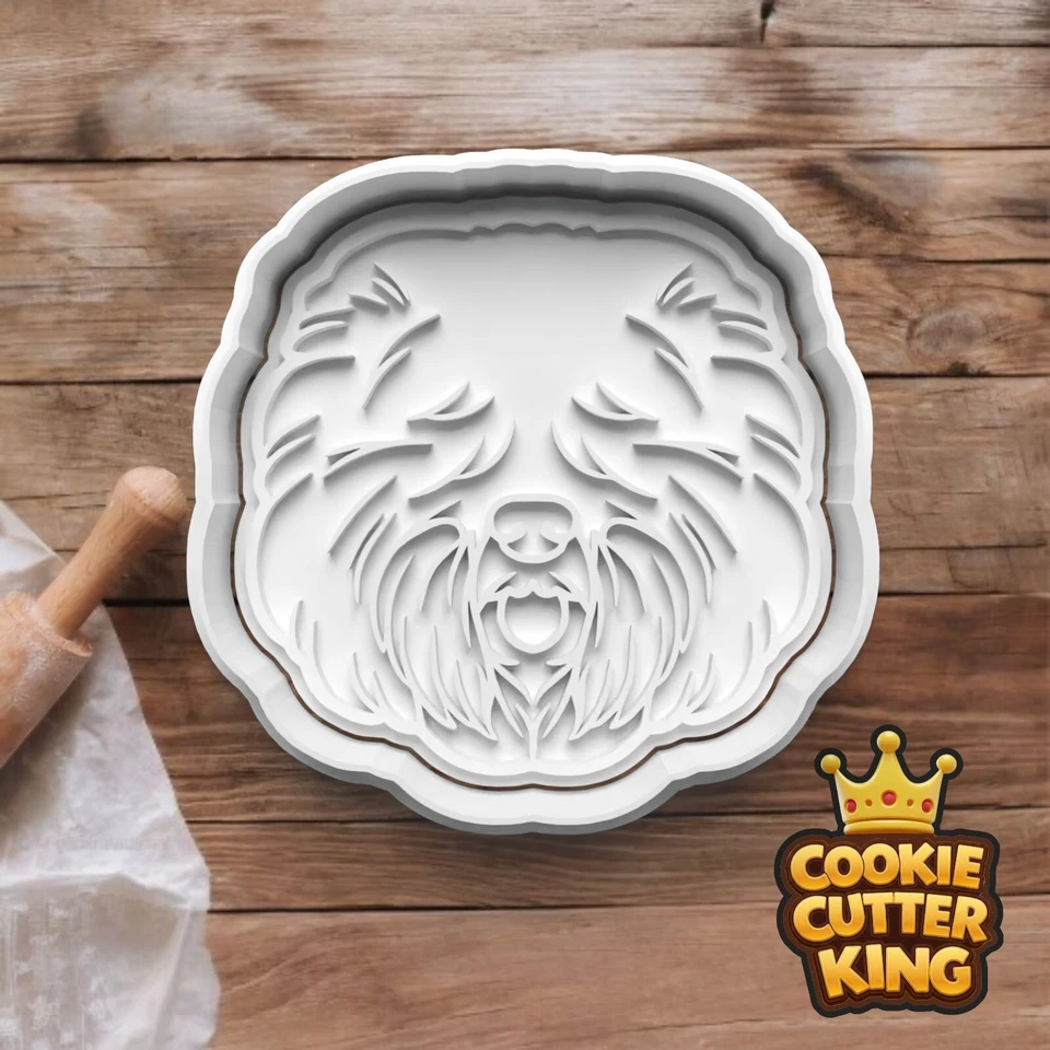 Old English Sheepdog Cookie Cutter & Embosser Stamp - Dog Show - Groomer- Show - image 1 of 1