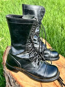 Corcoran Mens Size 8.5 Jump Boots 10" Made in USA Paratrooper worn - Picture 1 of 8