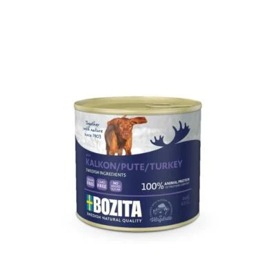 Bozita Dog Dose Pate Pute 6 x 625g (7,97€/kg)