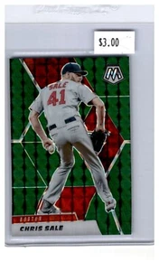 Tarjeta de béisbol Green Reactive Parallels 2021 Panini Mosaic Prizm que elijas - Imagen 1 de 39