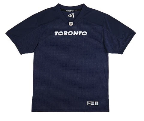 Men's Toronto Argonauts New Era CFL Replica Home Football Jersey - Navy Cover