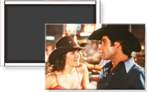 Urban Cowboy 1980 Película Bud Sissy Gilleys Barra Imagen Refrigerador Imán 2 x 3 - Imagen 1 de 3