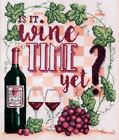 (96) Stickvorlage  is it wine time yet?  - Durene Jones