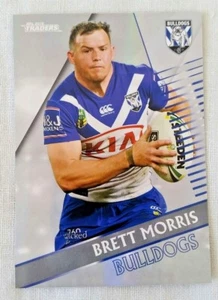 2018 NRL Traders Parallel PS028 - Brett Morris Canterbury Bulldogs - Picture 1 of 2
