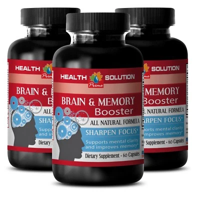 Píldoras Energy Boost - BRAIN & MEMORY BOOSTER - Brain & Memory Energy Booster - 3B Foto 1 de 4