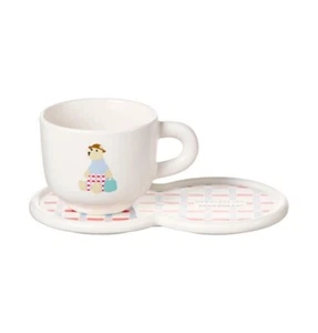 Starbucks Korea 2023 Summer Warmgreytail Mug & Saucer 350ml - Picture 1 of 3
