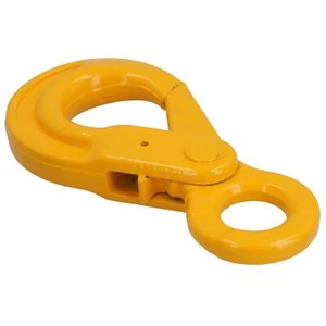 Gancho de eslinga de bloqueo automático autobloqueante ojo de elevación 5,30 toneladas para cadena de 13 mm - Imagen 1 de 26