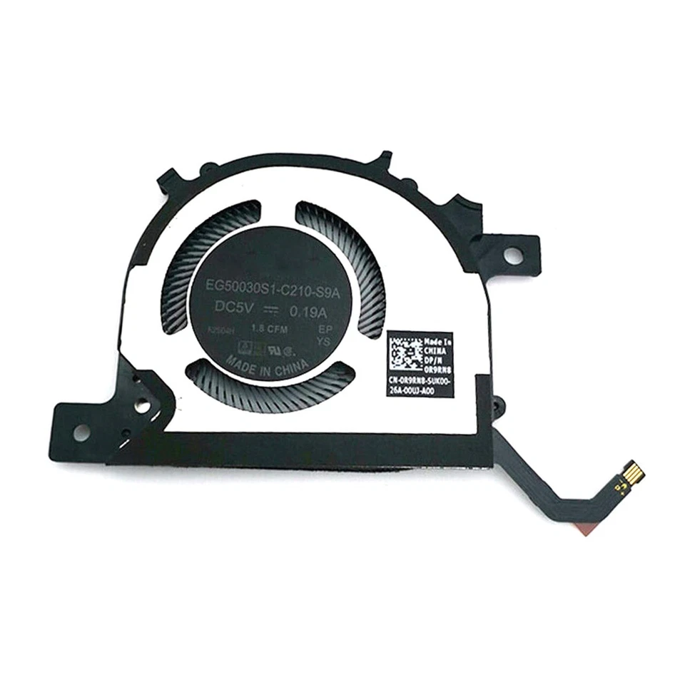 Laptop CPU Cooling Fan EG50030S1-C210-S9A For DELL XPS 13 9315 2022 0R9RN8 R9RN8 - Image 1 of 1