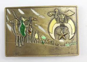 Vintage Free Shriners Belt Buckle - Picture 1 of 2