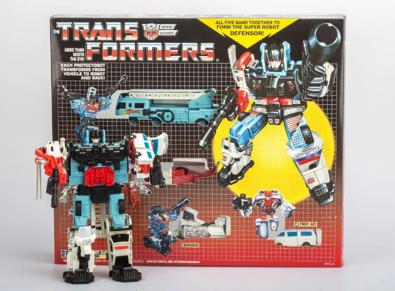Transformers G1  Defensor reissue Gift Set boxed Version New Free Shipping - Image 1 of 4