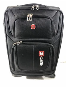 Rare QUIKTRIP SWISS GEAR Luggage Roller Board 22" Carry On Bag CLEAN 21"x13.5" - Picture 1 of 21