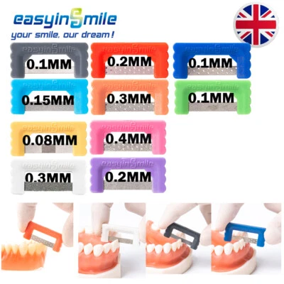 EASYINSMILE Dental IPR Strips Polish Interproximal Reduction Enamel Orthodontic Invisalign