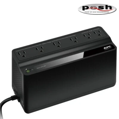 NEW - APC BE425M  Back-UPS, 6 Outlets, 425VA, 120V - Image 1 of 2