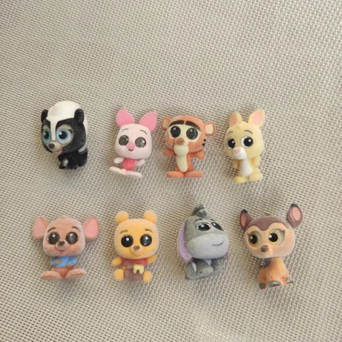 Disney Doorables Series 5 6 Flocked Rare Collectibles Mini Gift Toys loose Cover