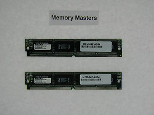 MEM-64F-AS54 64MB Approved (2x32MB) Flash SIMM Memory for Cisco AS5400 series