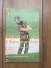 1981 Open Golf Championship programme + order of play & map Royal St George