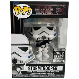 Funko POP Stormtrooper #510 Bobblehead Star Wars 2022 Galactic Convention Exclus - Picture 1 of 6