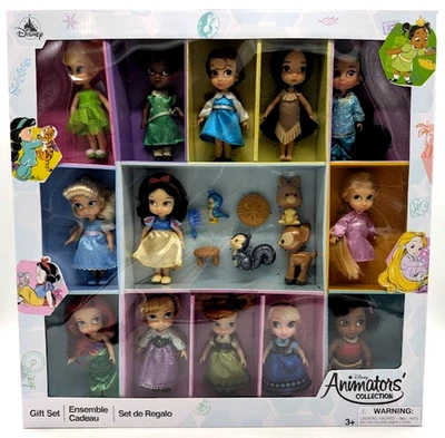 *NEW* Disney 5'' Animators Collection Mini Doll Gift Set - Image 1 of 4