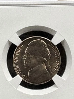1947-D Jefferson Nickel, NGC MS 66  Nearly Flawless, Brilliant Luster - Image 1 of 4