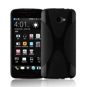 Cover Custodia per HTC BUTTERFLY S Coperchio Protettivo Silicone TPU - Foto 1 di 16