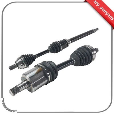 Pair Front For 2018-2013 Volvo C30 C70 S40 V50 2.4L 2.5L CV Axle Shafts - Image 1 of 4