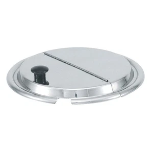 VOLLRATH 47490 Hinged Inset Cover,0.87 in H,Silver 4NCF5 - Picture 1 of 1