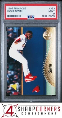 Pinnacle #333 1995 Ozzie Smith Cardinals Hof Pop 1 PSA 9 Foto 1 de 3