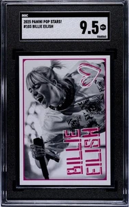 2025 Panini Pop Stars #103 Billie Eilish (UK) SGC 9.5 Pop 1 (Music) - Bild 1 von 2