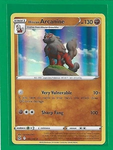 Pokémon TCG SWSH Lost Origin Hisuian Arcanine #84/196 Holo Rare - Picture 1 of 2