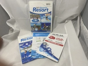 Wii SPORTS RESORT (NINTENDO Wii, 2009) COMPLETE w/ MANUAL CIB - Foto 1 di 3