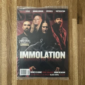 DECIBEL Magazine March 2017 Immolation & Panopticon Flexi SEALED NEW - Picture 1 of 2