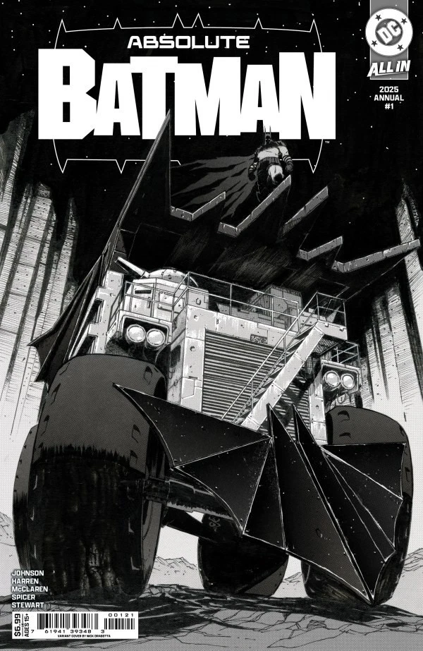 ABSOLUTE BATMAN 2025 ANNUAL #1 NICK DRAGOTTA VARIANT (29/10/2025) - Image 1 of 1