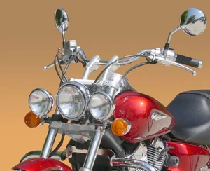 Zusatzscheinwerfer Halterung schwarz Honda VT 750 S VT 750 Spirit Black Spirit - Bild 1 von 1