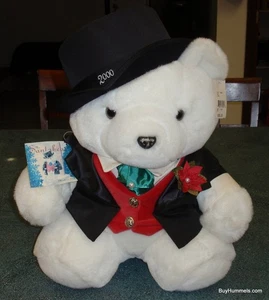 2000 Dayton Hudson Marshall Field’s Mr Santa Bear Groom Hochzeit WEIHNACHTSGESCHENK! - Bild 1 von 4