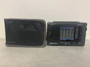 Receptor Mundial 12 Bandas Doble Conversión PHILIPS AE 3405 De Colección. FUNCIONA con FUNDA - Imagen 1 de 5