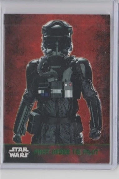 Star Wars The Force Awakens Series 1 Trading Card Green Tie Pilot #23  - Image 1 of 1
