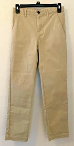 OLD NAVY Unisex Slacks Youth Size 12 Skinny Beige Built In Flex Excellent+ Read - Picture 1 of 5