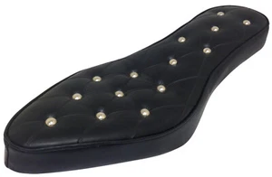 Selle Giuliari Motorcycle Contour Seat Cobra Studded Custom Chopper Vintage NEW - Bild 1 von 2