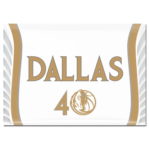 WinCraft Dallas Mavericks 2020/21 City Edition 2.5'' x 3.5'' Metal Magnet Cover