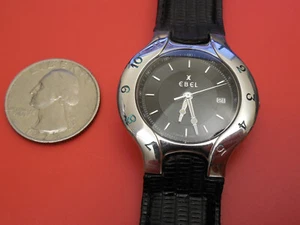 NOT WORKING EBEL SOLID STAINLESS STEEL 34MM BELUGA LICHINE DATE WITH DEPLOYMENT - Picture 1 of 8